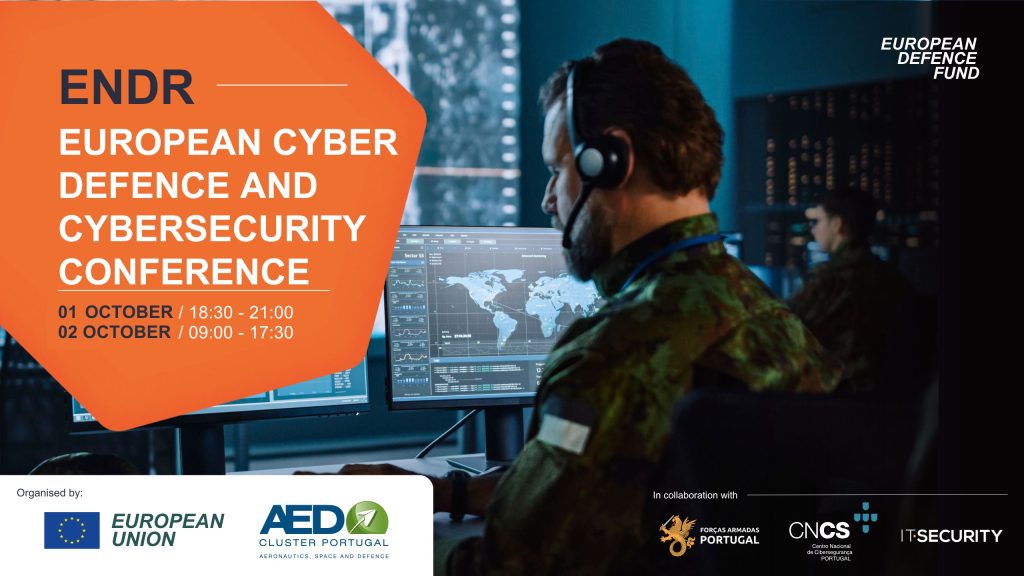 AED Cluster Portugal co-organises the ENDR European Cyber Defence & Cybersecurity Conference 2025
