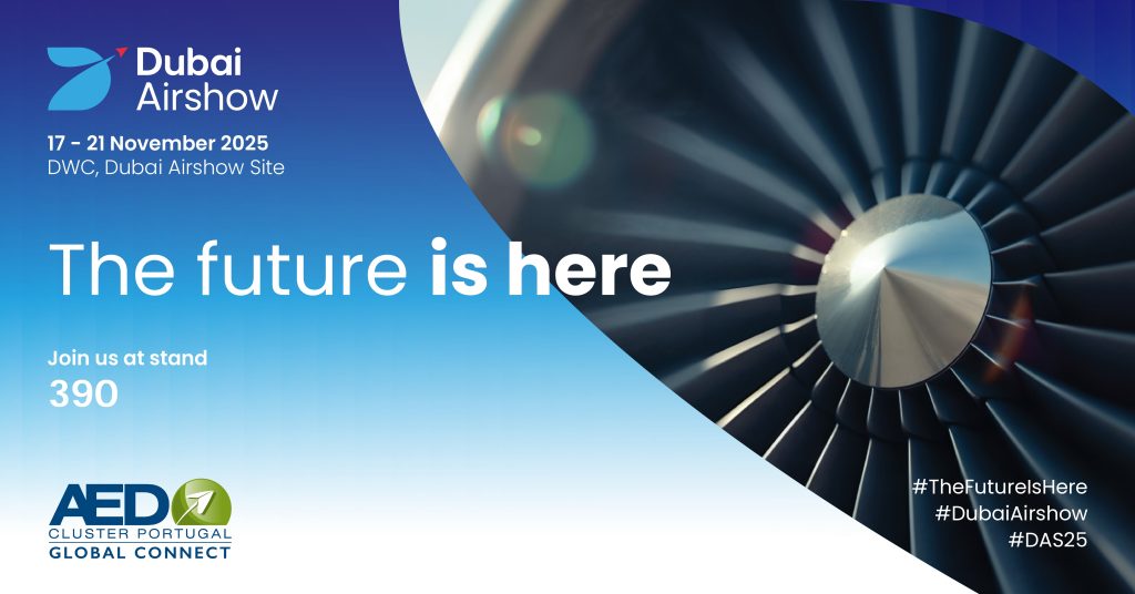 AED Cluster Portugal participates for the first time at the Dubai Airshow 2025