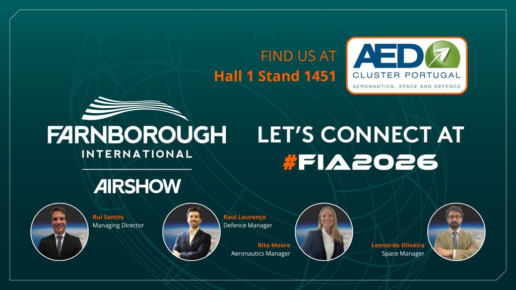 AED Cluster Portugal no Farnborough International Airshow 2026