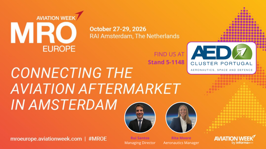 AED Cluster Portugal no MRO Europe 2026